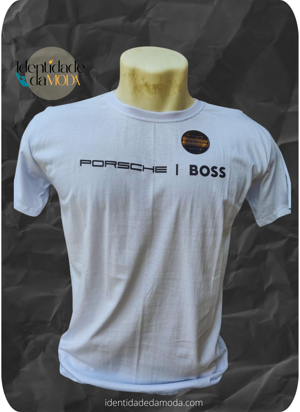Camisa Porsche Boss 100% Algodão