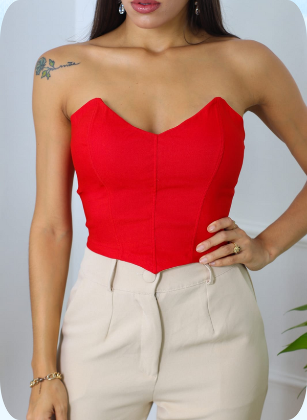 Cropped Corselet