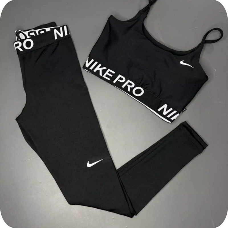 Conjunto Fitness Nike Pro Alcinha