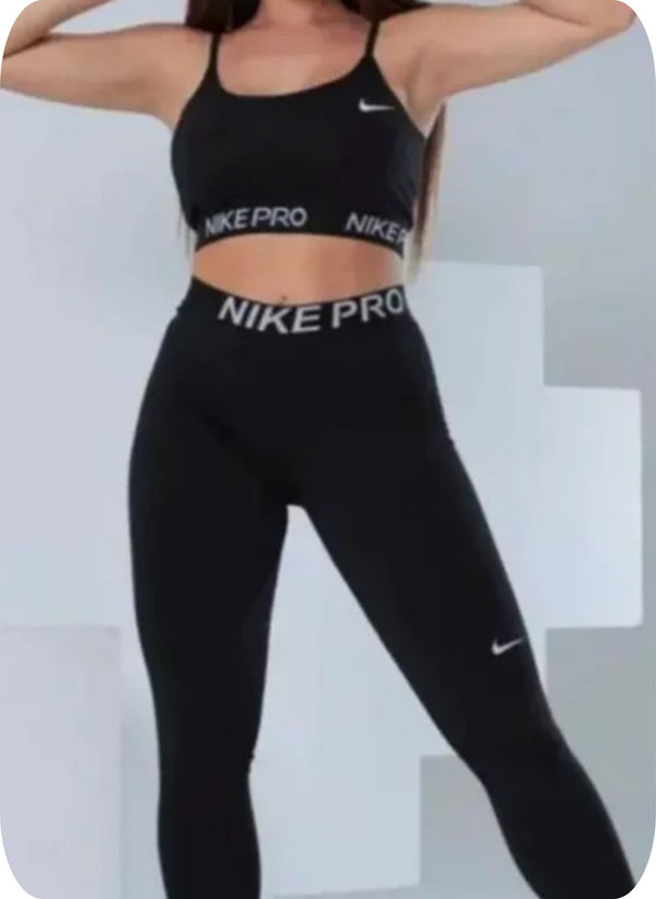 Conjunto Fitness Nike Pro Alcinha